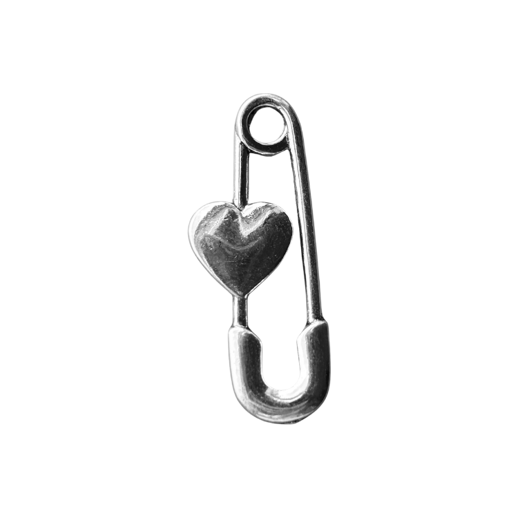 Heart Safety Pin
