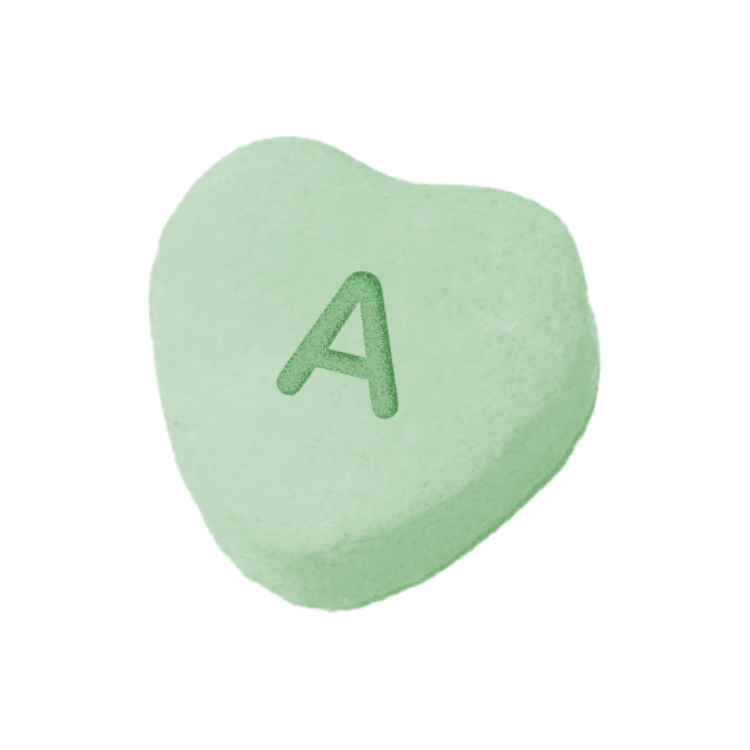 Letter Sweetart