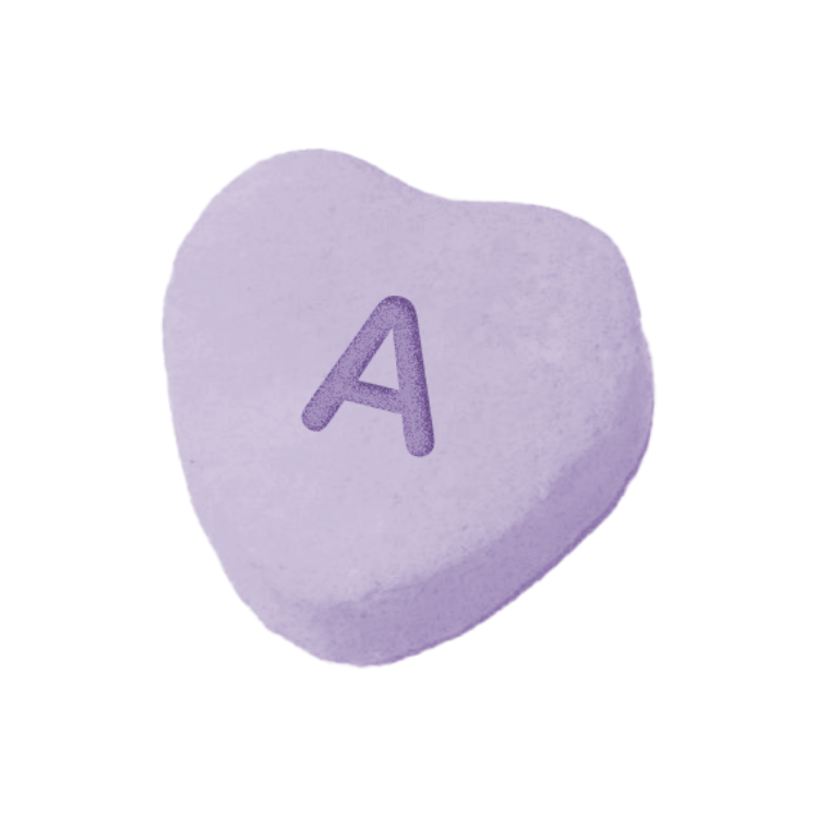 Letter Sweetart