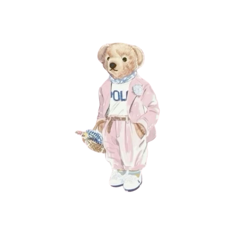 Pink Polo Bear